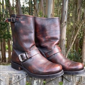 Frye engineer boots